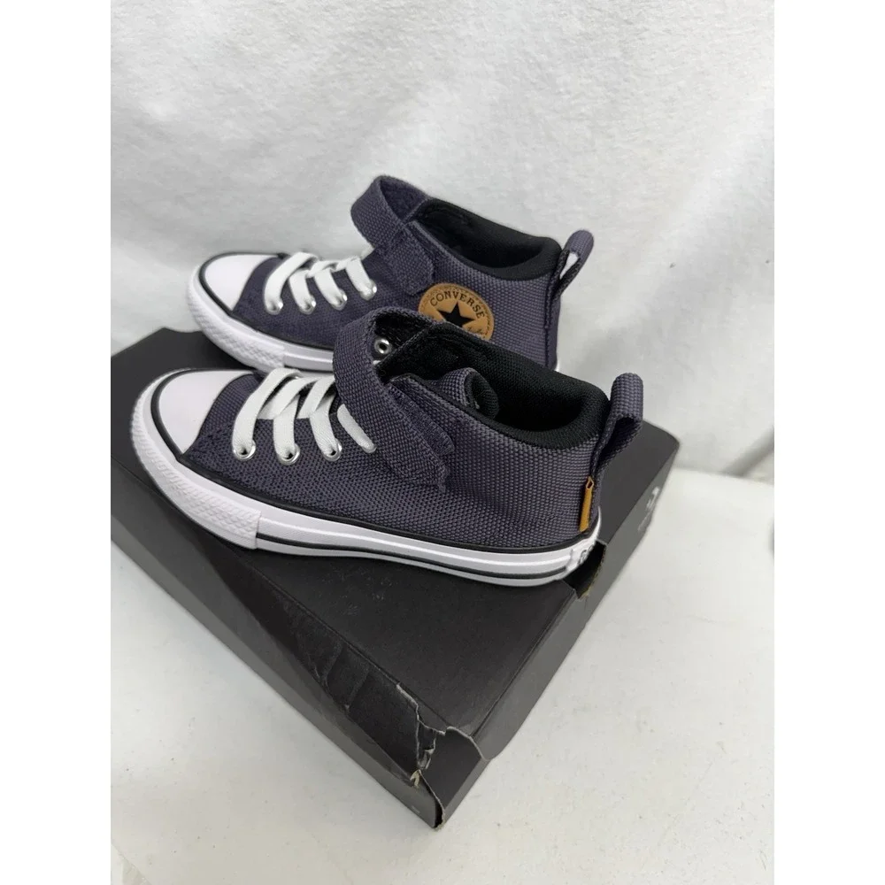 Converse Size Youth 11 CTAS Malden Street Sneakers Shadow Purple Mid Top A09320F